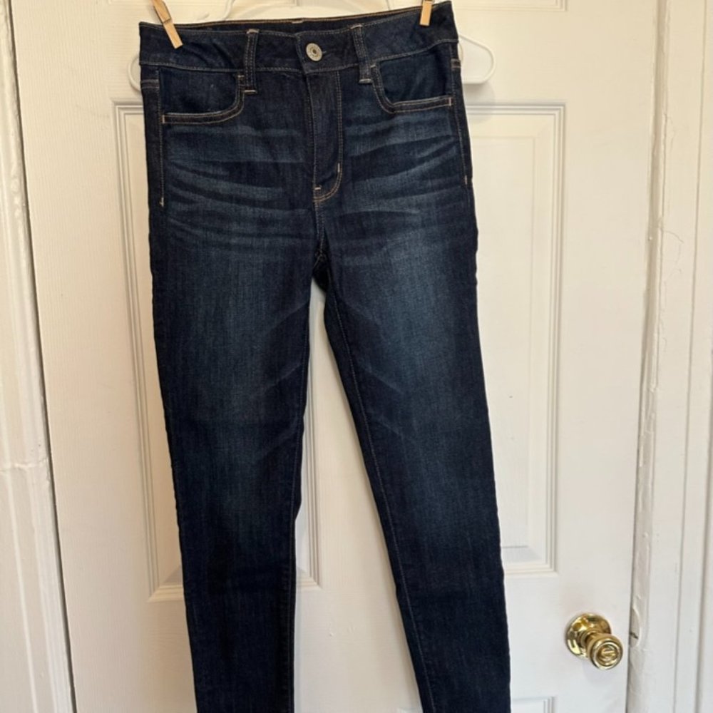 American Eagle Size 4S High-Rise Skinny Jeans